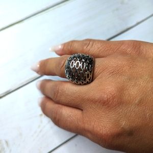 Silver Color Custom Ring